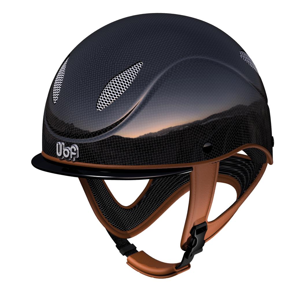 UOF RACE CARBON + VISOR