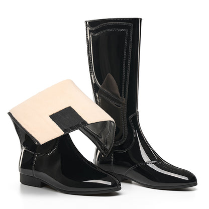 Elite Winter Training Boots by Elegance Boots | Fleece-Lined Jockey Boots