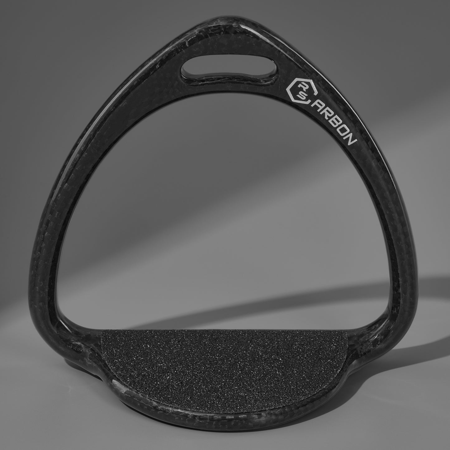 Estribos RS7 para jinetes: estribos de carreras ultraligeros de fibra de carbono con reposapiés más amplio